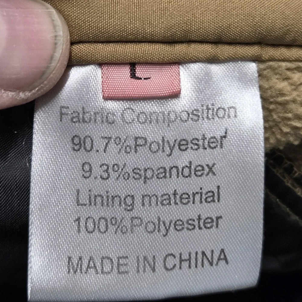 Cargo Pants Mens Large Beige Tiijoy‎ Stretch Casual Pants Slim Fit Hiking Thick
